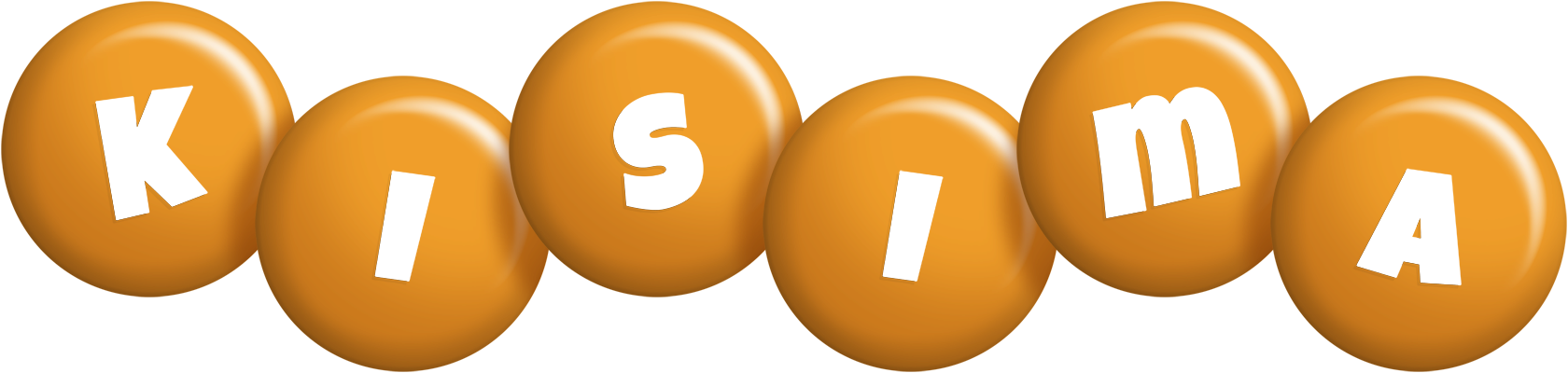 Kisima candy-orange logo