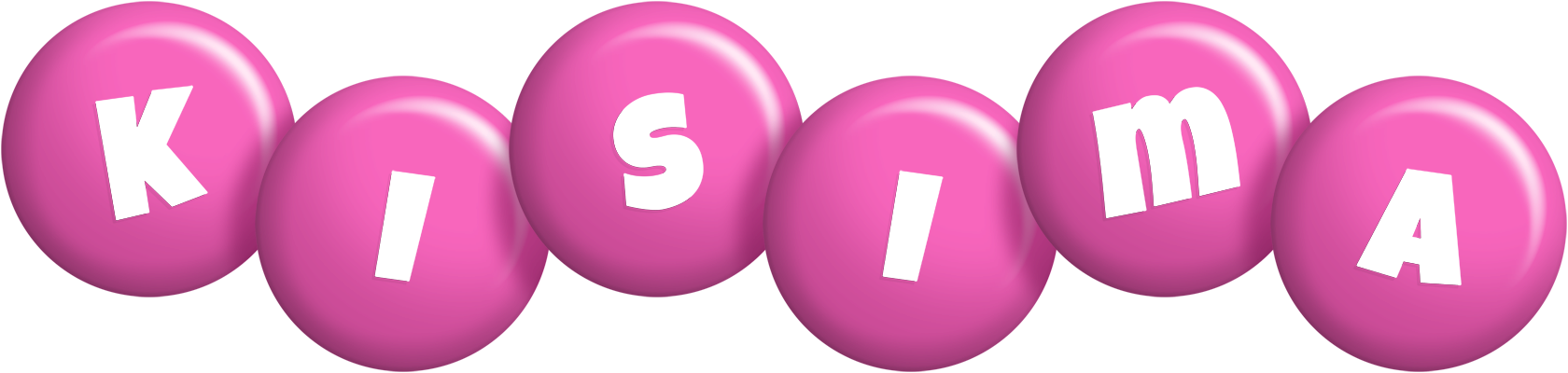 Kisima candy-pink logo