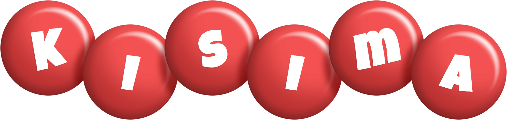 Kisima candy-red logo