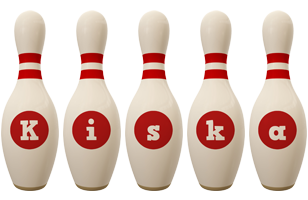 Kiska bowling-pin logo