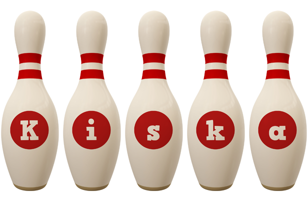 Kiska bowling-pin logo