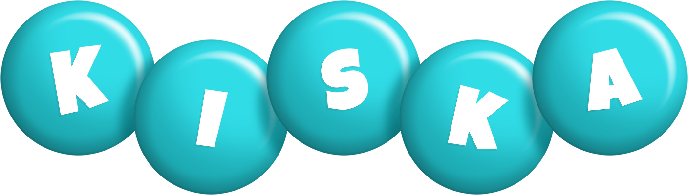 Kiska candy-azur logo