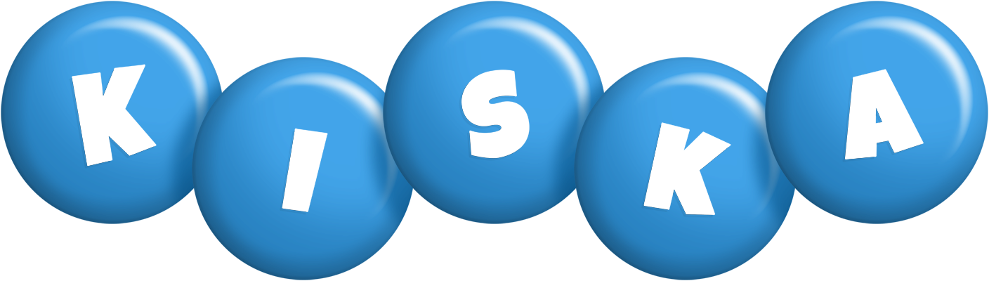 Kiska candy-blue logo