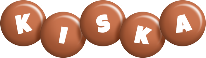 Kiska candy-brown logo