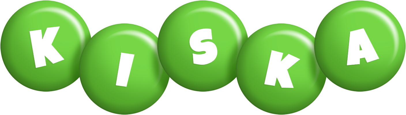 Kiska candy-green logo