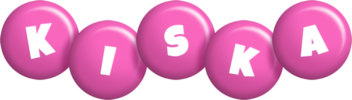 Kiska candy-pink logo