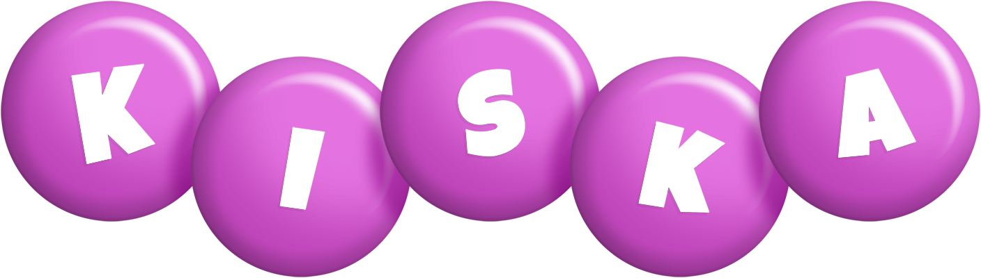 Kiska candy-purple logo