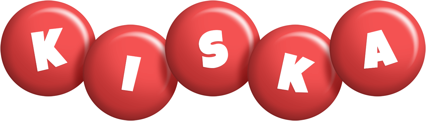 Kiska candy-red logo