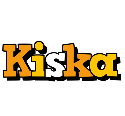 Kiska cartoon logo