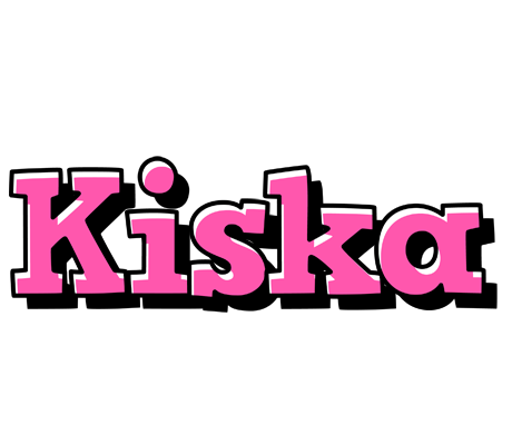 Kiska girlish logo