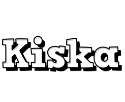 Kiska snowing logo