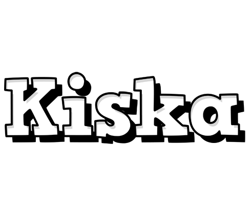 Kiska snowing logo
