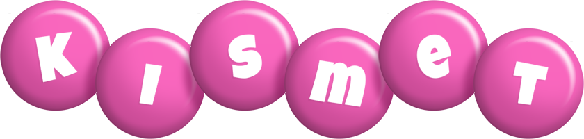 Kismet candy-pink logo