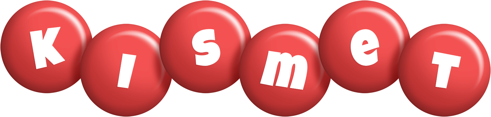Kismet candy-red logo