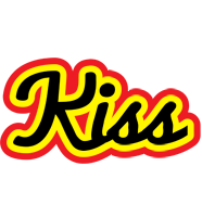 Kiss flaming logo