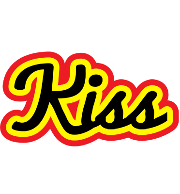 Kiss flaming logo