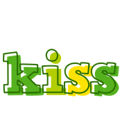 Kiss juice logo