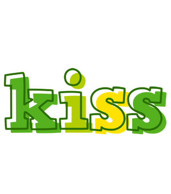 Kiss juice logo