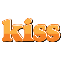 Kiss orange logo