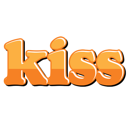 Kiss orange logo