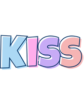 Kiss pastel logo