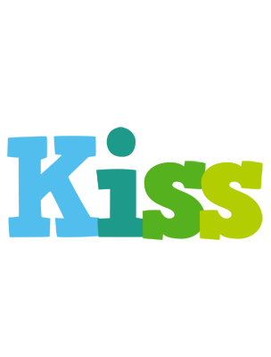 Kiss rainbows logo
