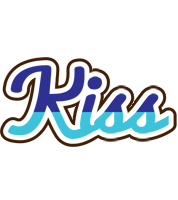 Kiss raining logo