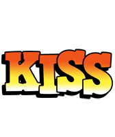 Kiss sunset logo