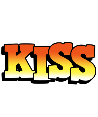Kiss sunset logo