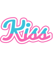 Kiss woman logo