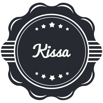 Kissa badge logo