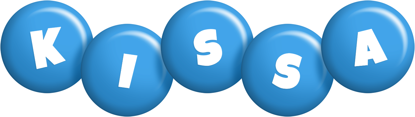 Kissa candy-blue logo