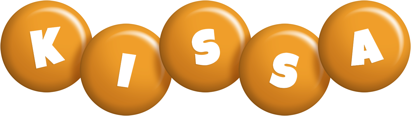 Kissa candy-orange logo