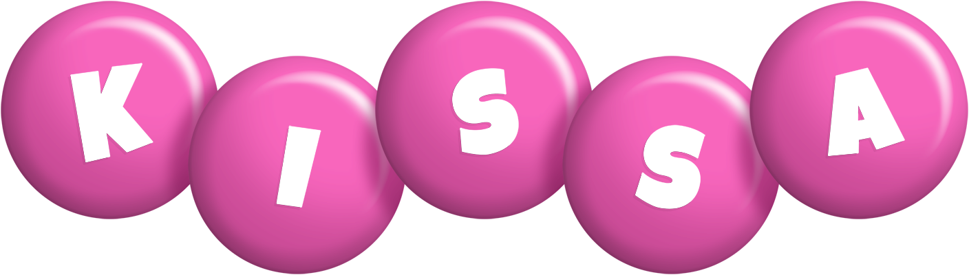 Kissa candy-pink logo
