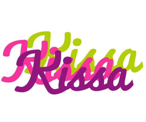 Kissa flowers logo