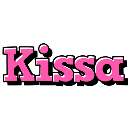 Kissa girlish logo