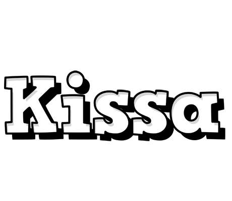 Kissa snowing logo