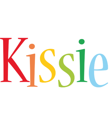 Kissie birthday logo