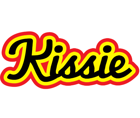 Kissie flaming logo