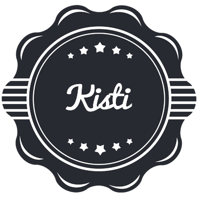 Kisti badge logo
