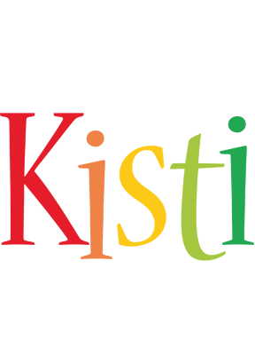 Kisti birthday logo