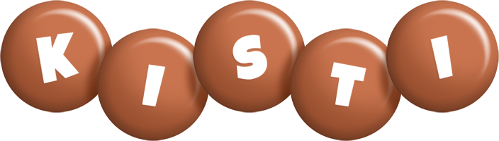 Kisti candy-brown logo