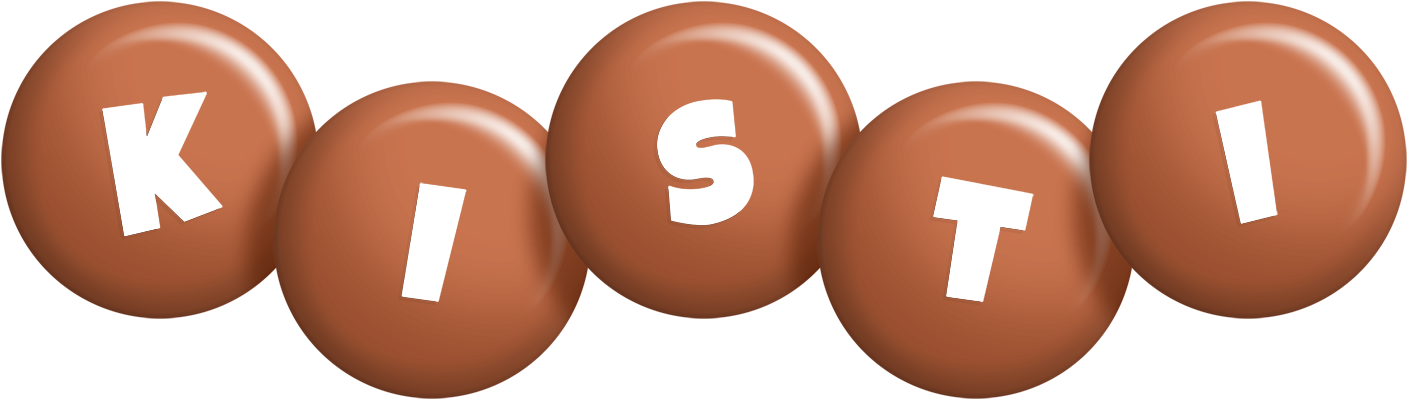 Kisti candy-brown logo