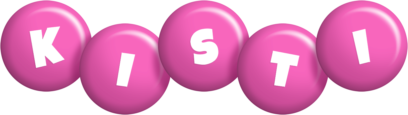 Kisti candy-pink logo