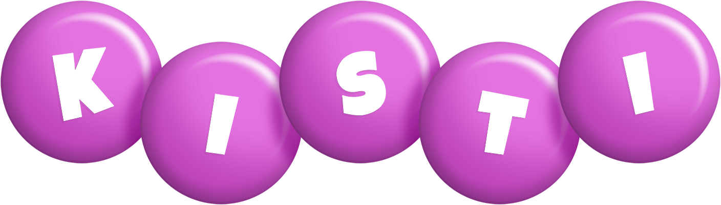 Kisti candy-purple logo