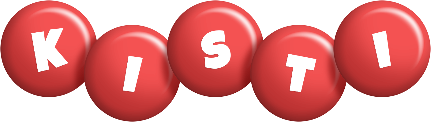 Kisti candy-red logo