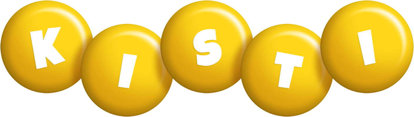 Kisti candy-yellow logo