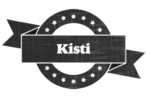 Kisti grunge logo