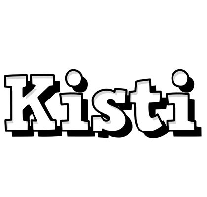 Kisti snowing logo