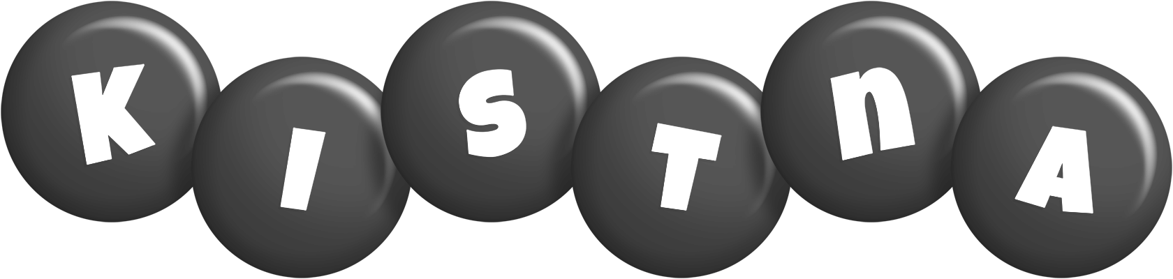 Kistna candy-black logo